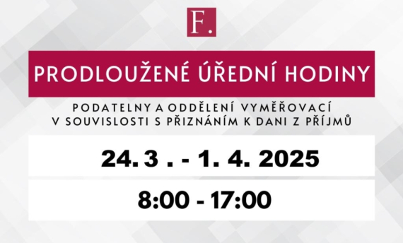 Daňové přiznání - informace