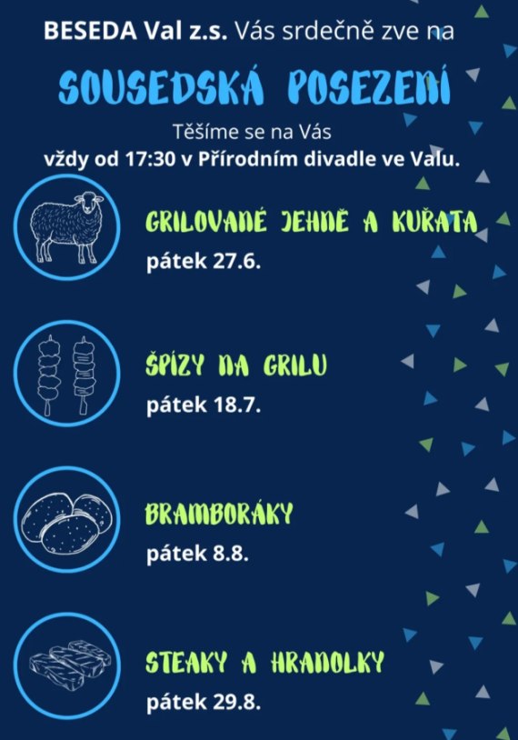 Sousedské posezení 