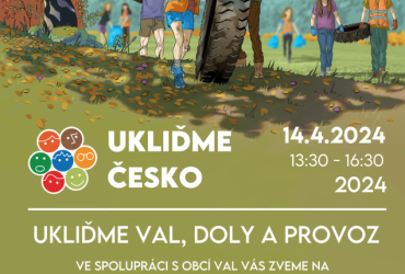 UKLIĎME VAL, DOLY A PROVOZ