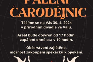 Čarodějnice v přírodním divadle 