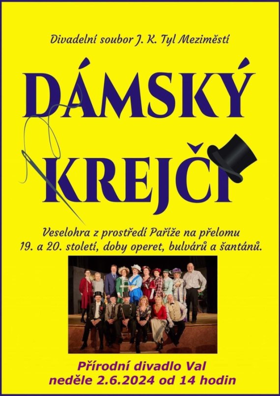 Divadelní pohoda - Dámský krejčí - Zrušeno!