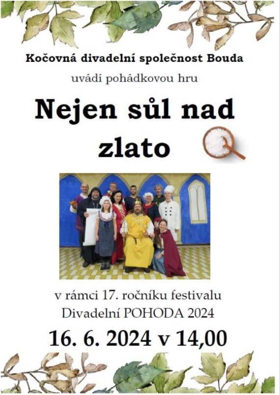 Divadelní pohoda - Nejen sůl nad zlato