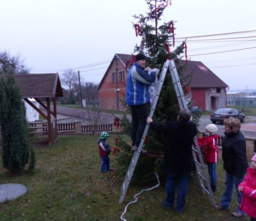 Rozsvícení vánočního stromečku 28.11.2015