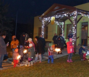 Rozsvícení vánočního stromečku 28.11.2015