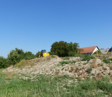 Úprava terénu pod OÚ