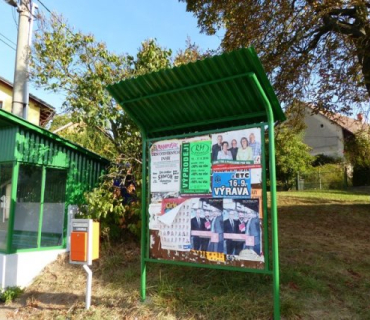 Oprava zastávky v Provozi