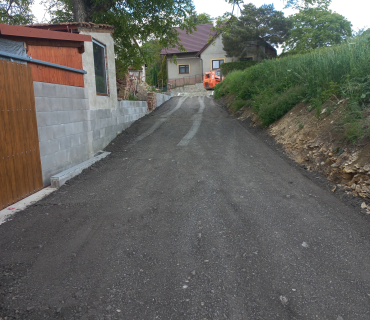 Opravy místních komunikací ve Valu a v Provozi - II.ETAPA